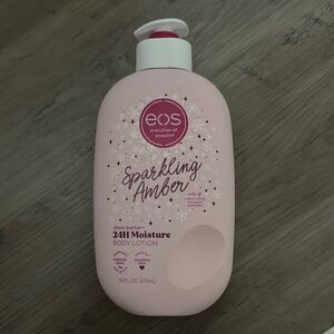 eos Sparkling Amber Body Lotion - Light Pink